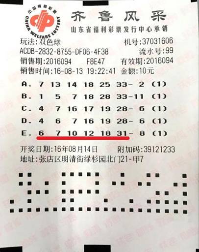 揭秘福利彩票双色球开奖结果，这些号码你一定不能错过！